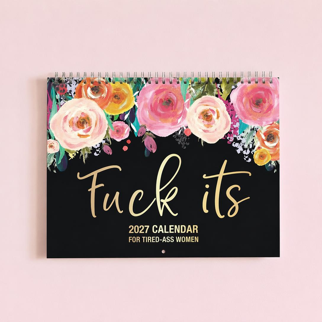 2027 Funny Swear Word Wall Calendar