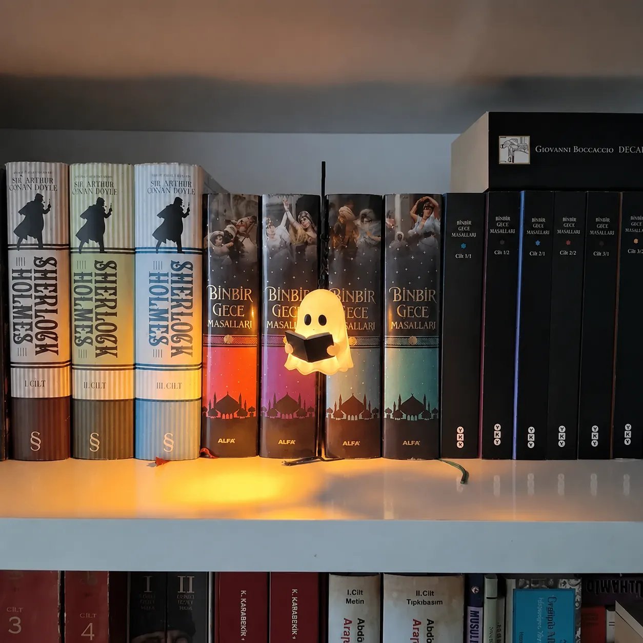 🔥Last Day 49% OFF🔥🕯️Library Lantern-Decorative Bookshelf Lighting🕯️