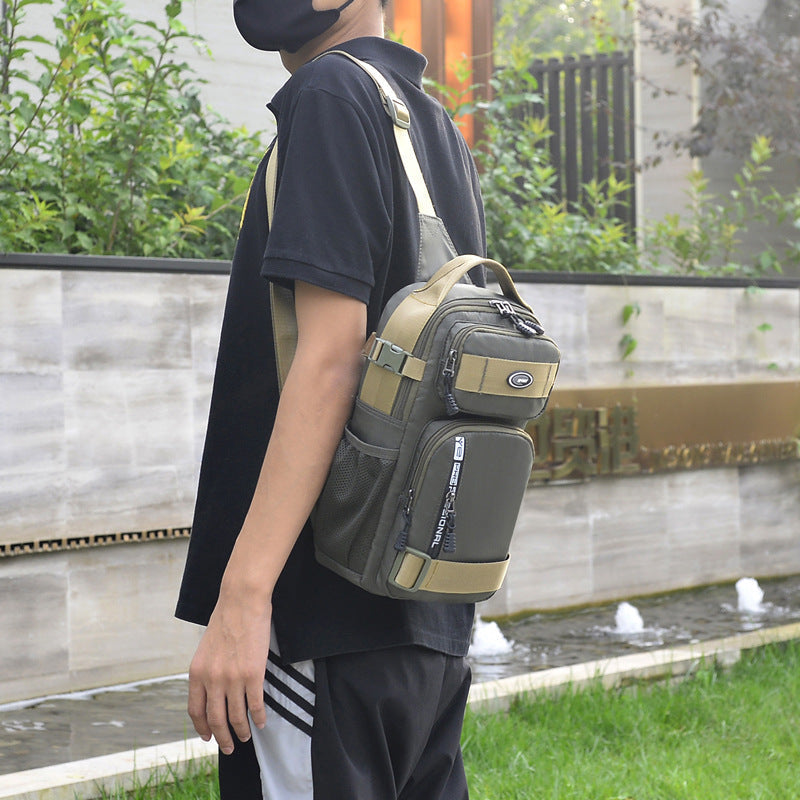 💼Hot Sale 50% OFF! 🔥 2026 Adjustable Oxford Cloth Casual Chest Bag – Stylish & Durable ✨