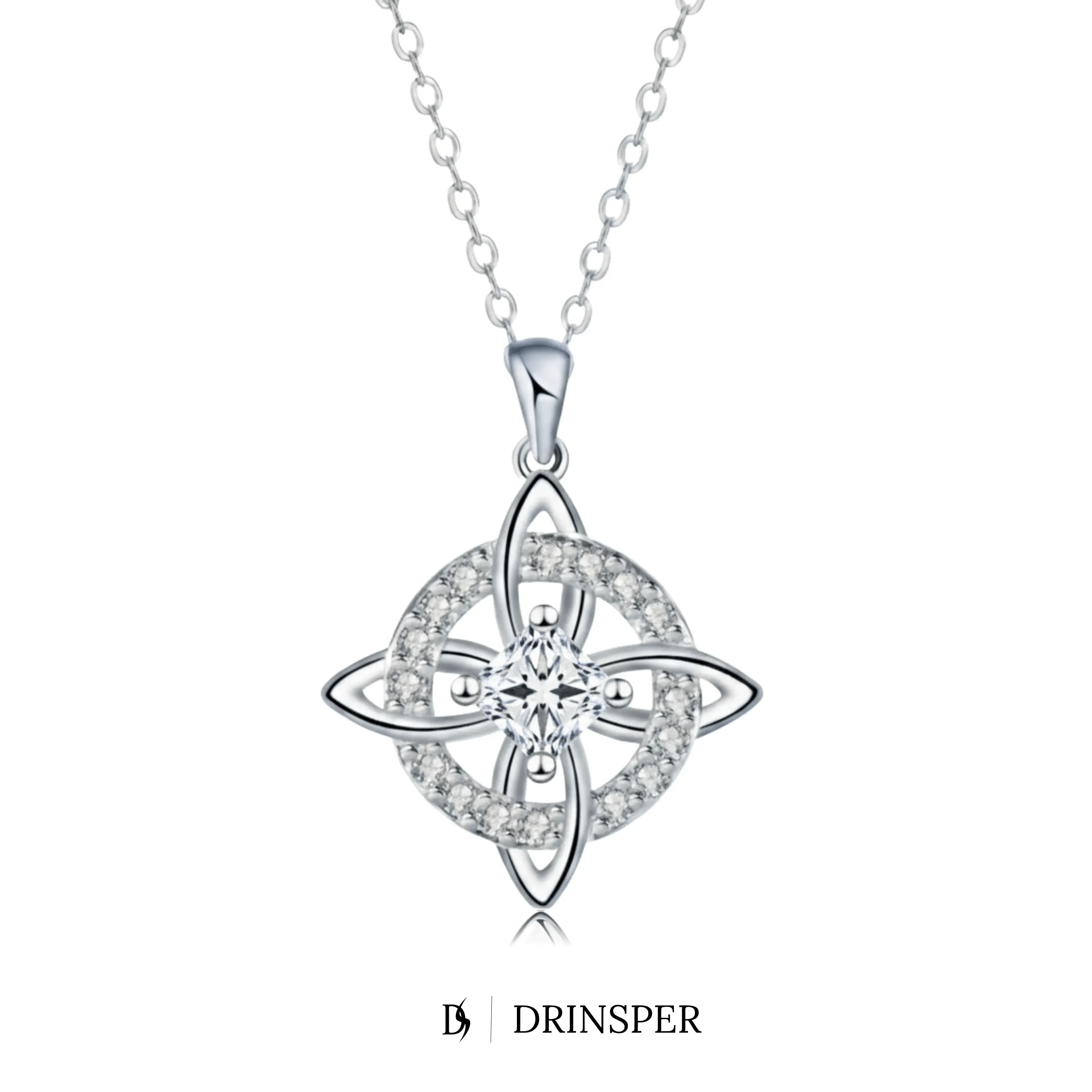 Mystical Birthstone Witches Knot Necklace – Natural Crystal🔮💞Protect Your Loved Ones