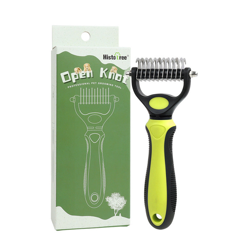 🐾  Last Day Special Price!  🏆 Professional Deshedding Tool For Dogs And Cats – Gentle On Skin, Efficient Grooming & Comfortable Grip Design ✂️