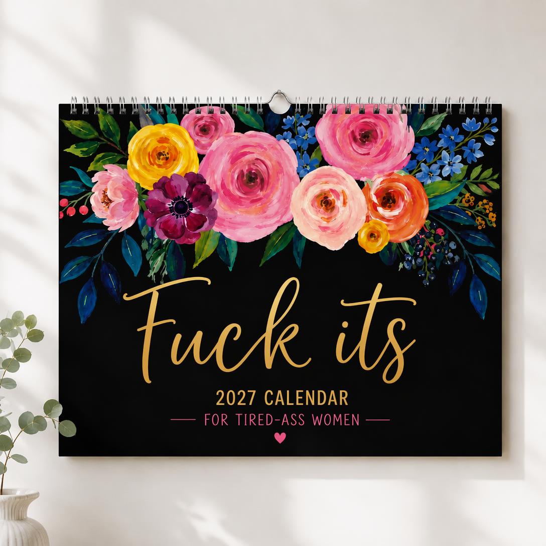 2027 Funny Swear Word Wall Calendar