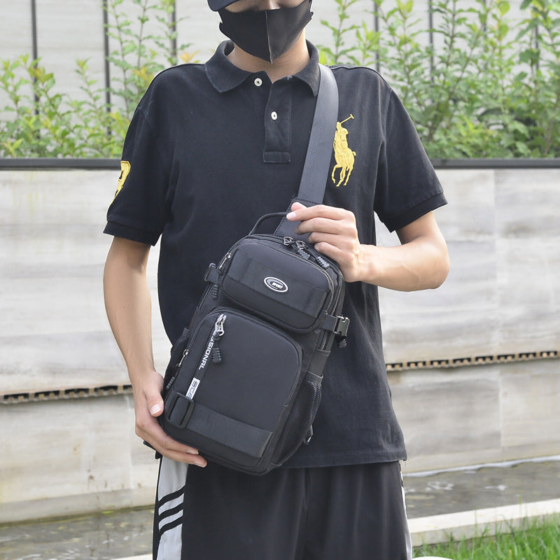 💼Hot Sale 50% OFF! 🔥 2026 Adjustable Oxford Cloth Casual Chest Bag – Stylish & Durable ✨