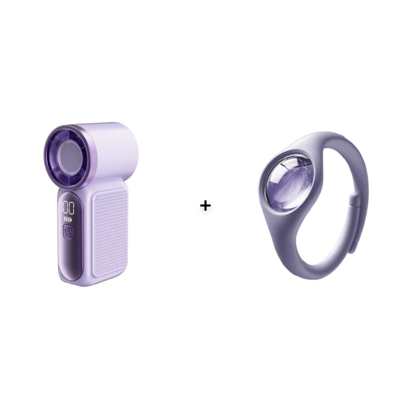 💨 Mini Handheld Fan with LED Display|  🧊6 speeds, 10.7 hours of cool| Weighs nothing – goes anywhere