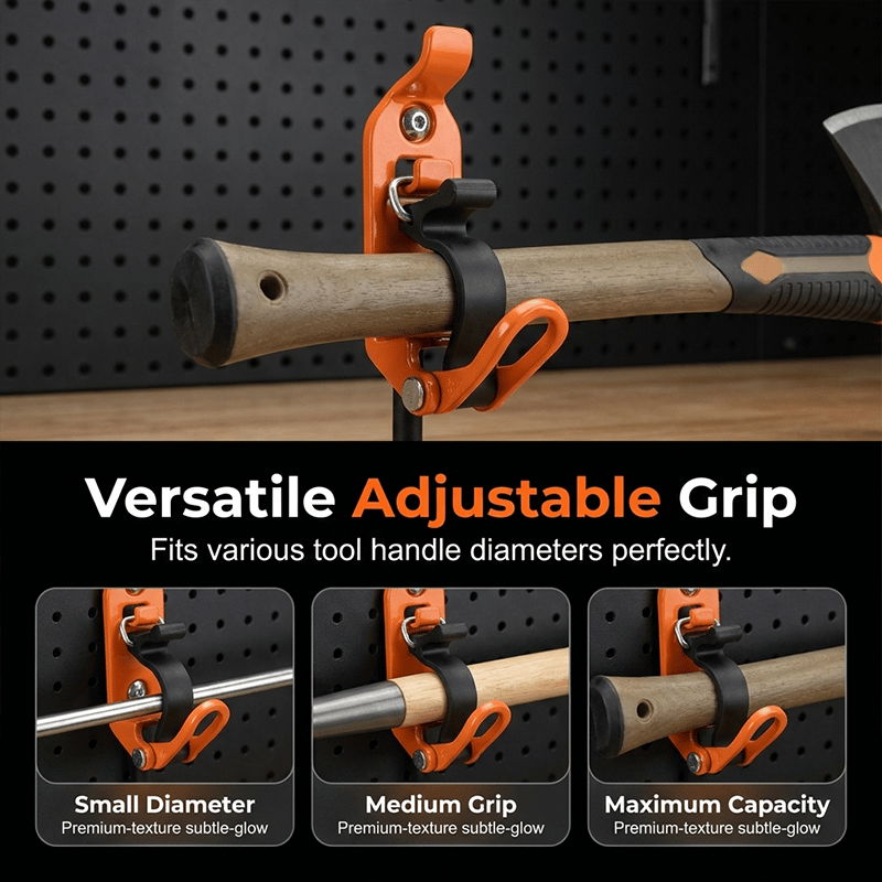 Heavy-duty zinc alloy quick-release mounting brackets
