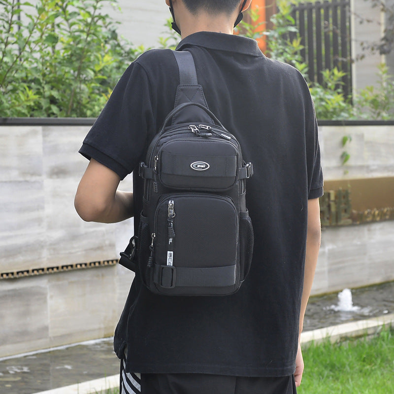 💼Hot Sale 50% OFF! 🔥 2026 Adjustable Oxford Cloth Casual Chest Bag – Stylish & Durable ✨