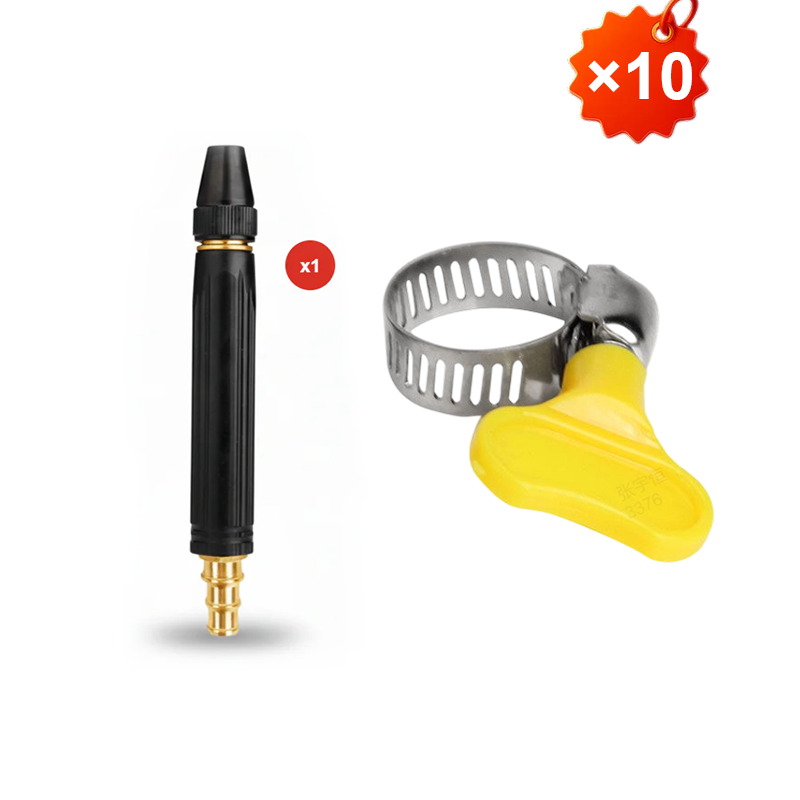 🏆LAST DAY SALE ONLY $9.99!!🔥Home high-pressure car wash water gun , a must-have for watering plants and vegetables, and car washing.👍💦