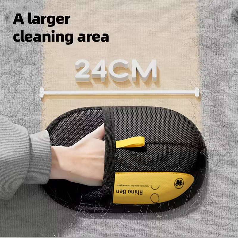 Pet Hair Removal Glove for Dogs & Cats