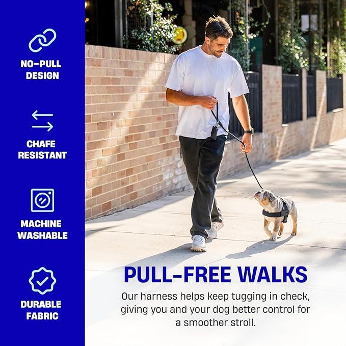Anti Pull Dog Harness – Easy Fit, Comfortable & Secure