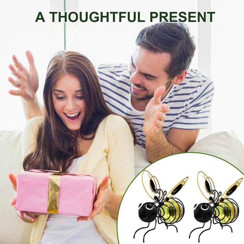 ⏳Time-Limited Special🐝 Solar Powered Hanging Bee Garden Light - Perfect Gift For Plant Lovers ❤️