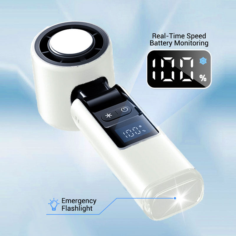 ❄️LAST DAY SPECIAL PRICE!!❄️CoolHill™ ProBreeze Portable Fan –💨High-Velocity, Foldable & Rechargeable 🌬️⚡ | Travel-Ready Cooling for UK Summers ☀️, Holidays ✈️ & Outdoor Adventures 🏕️