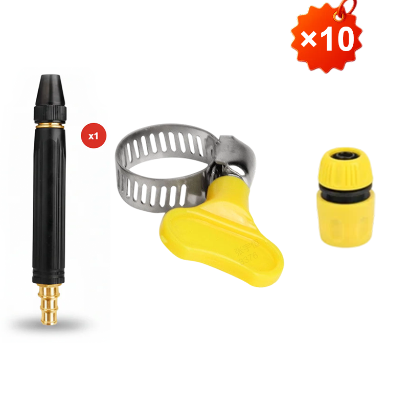 🏆LAST DAY SALE ONLY $9.99!!🔥Home high-pressure car wash water gun , a must-have for watering plants and vegetables, and car washing.👍💦