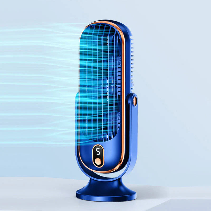 🥳2026 HOT SALE🥳💞50K+ SOLD!💨🌙 50% OFF! Portable Table Fan – 5 speeds, ultra‑quiet, gentle breeze. Perfect for bedroom or office. Stay cool without noise! 😴✨