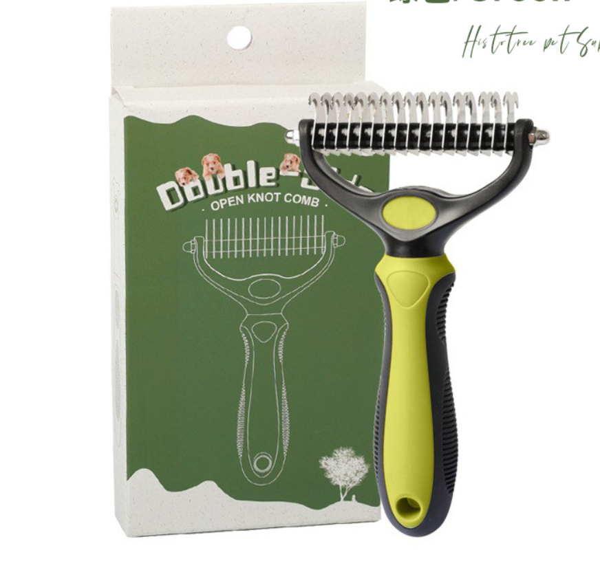 🐾  Last Day Special Price!  🏆 Professional Deshedding Tool For Dogs And Cats – Gentle On Skin, Efficient Grooming & Comfortable Grip Design ✂️