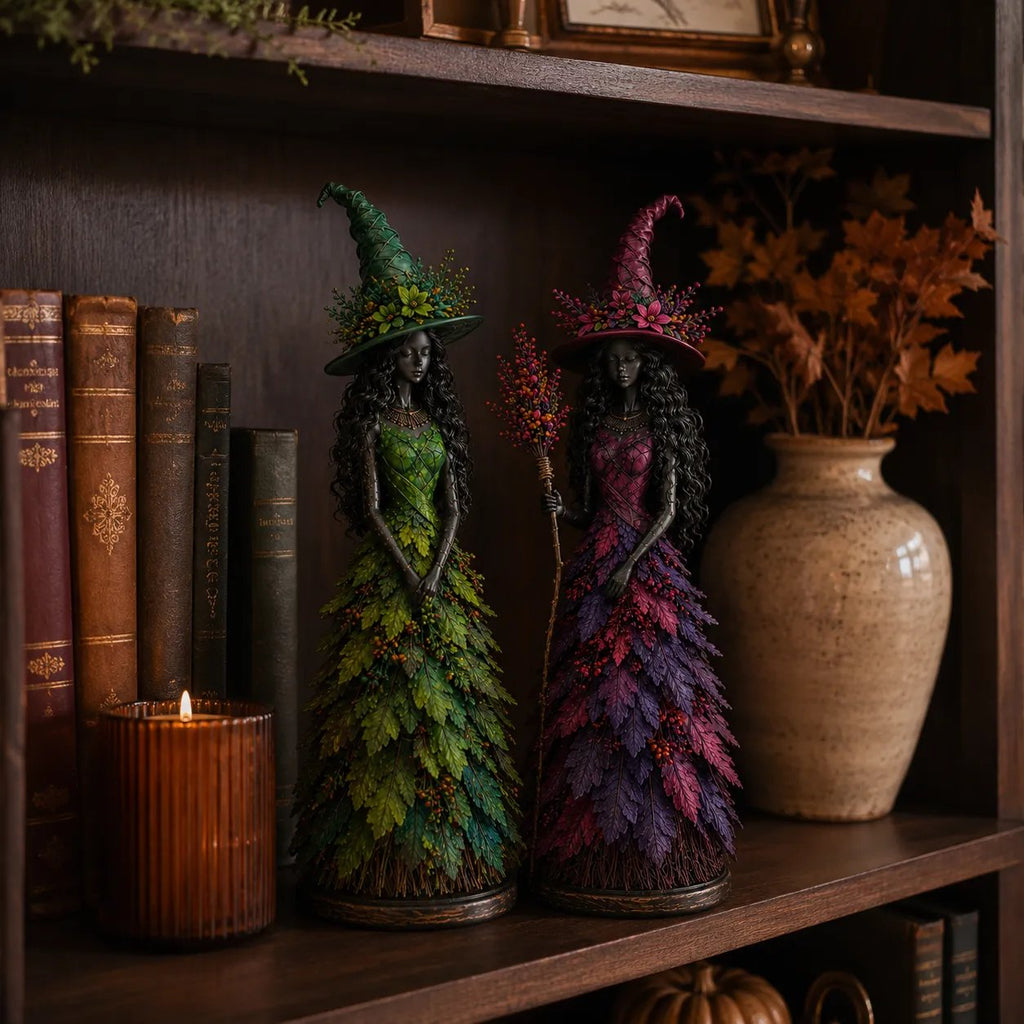 💥LAST DAY: 49% OFF - 🧙 Enchanted Autumn Witch Figurine (📦Buy 2, get free shipping)