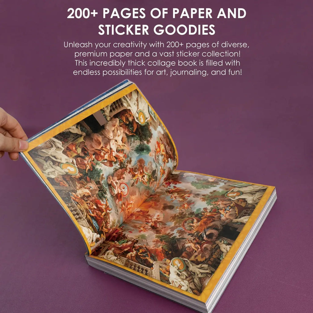 🧙🔮The Mystic Realm Collage Activity Book(✨200+ Pages)
