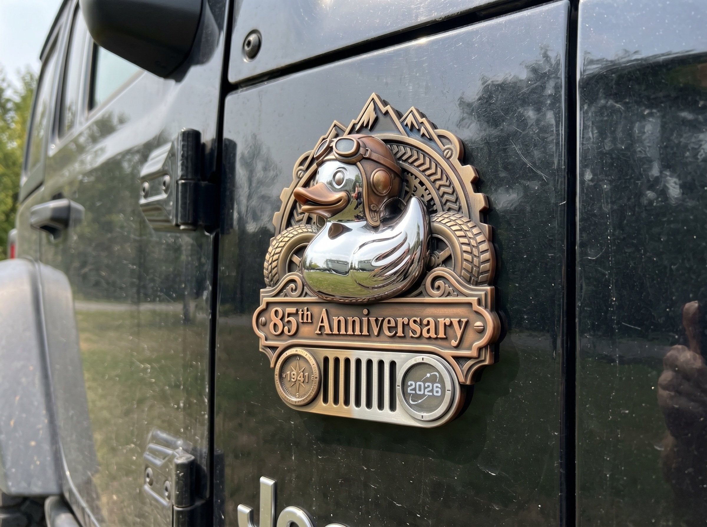 🔥Last Day 49% OFF - 🚗🦆 Rubber Duck Badge