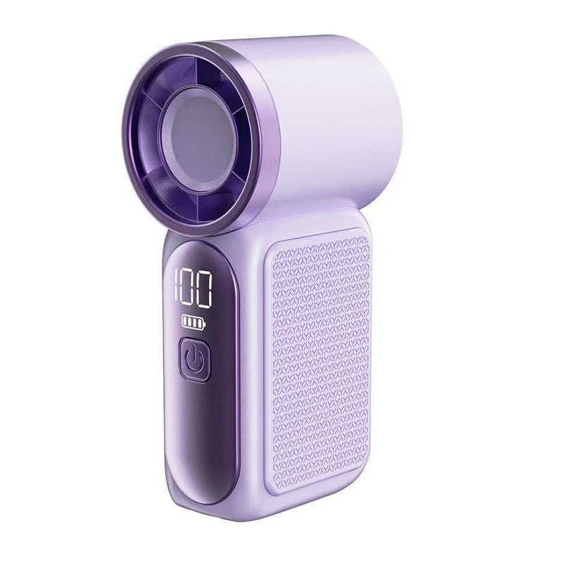 💨 Mini Handheld Fan with LED Display|  🧊6 speeds, 10.7 hours of cool| Weighs nothing – goes anywhere