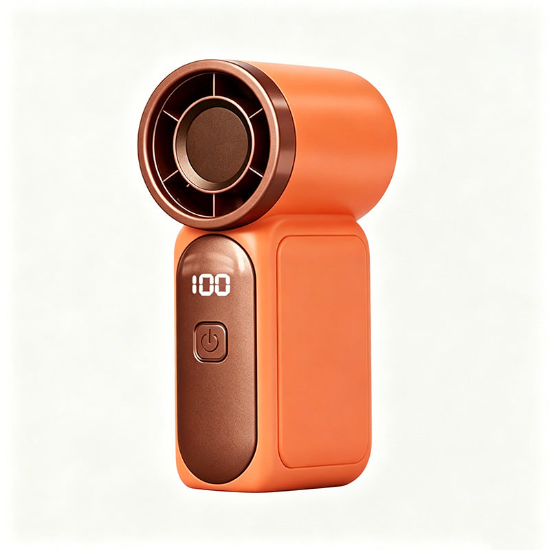 💨 Mini Handheld Fan with LED Display|  🧊6 speeds, 10.7 hours of cool| Weighs nothing – goes anywhere