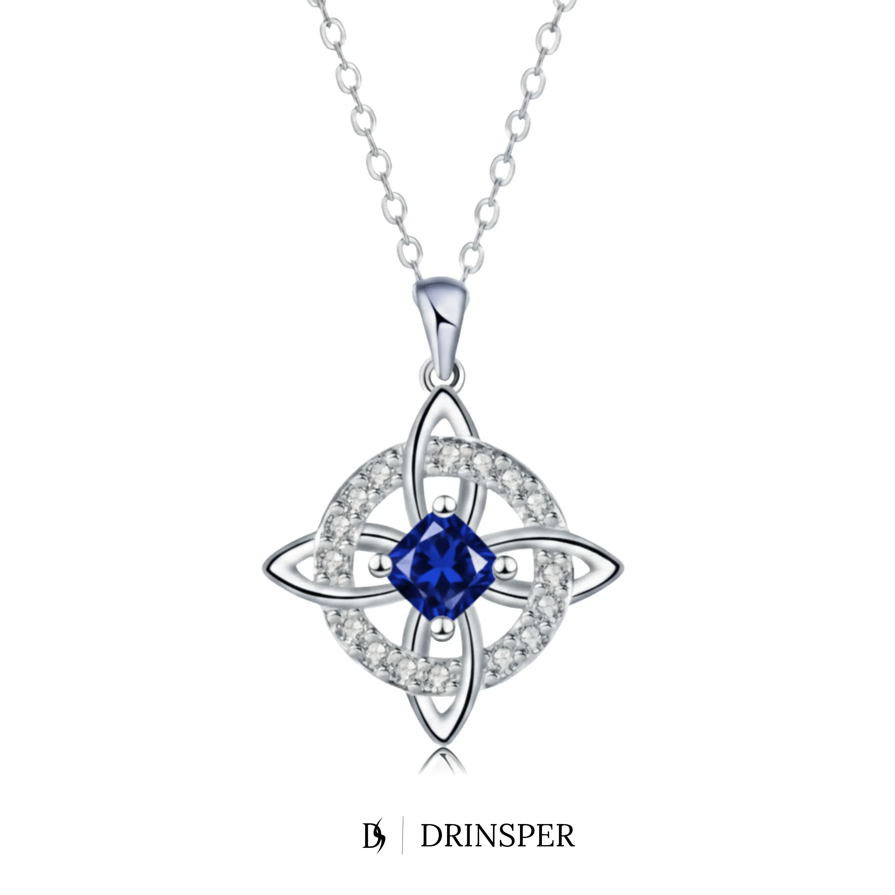 Mystical Birthstone Witches Knot Necklace – Natural Crystal🔮💞Protect Your Loved Ones