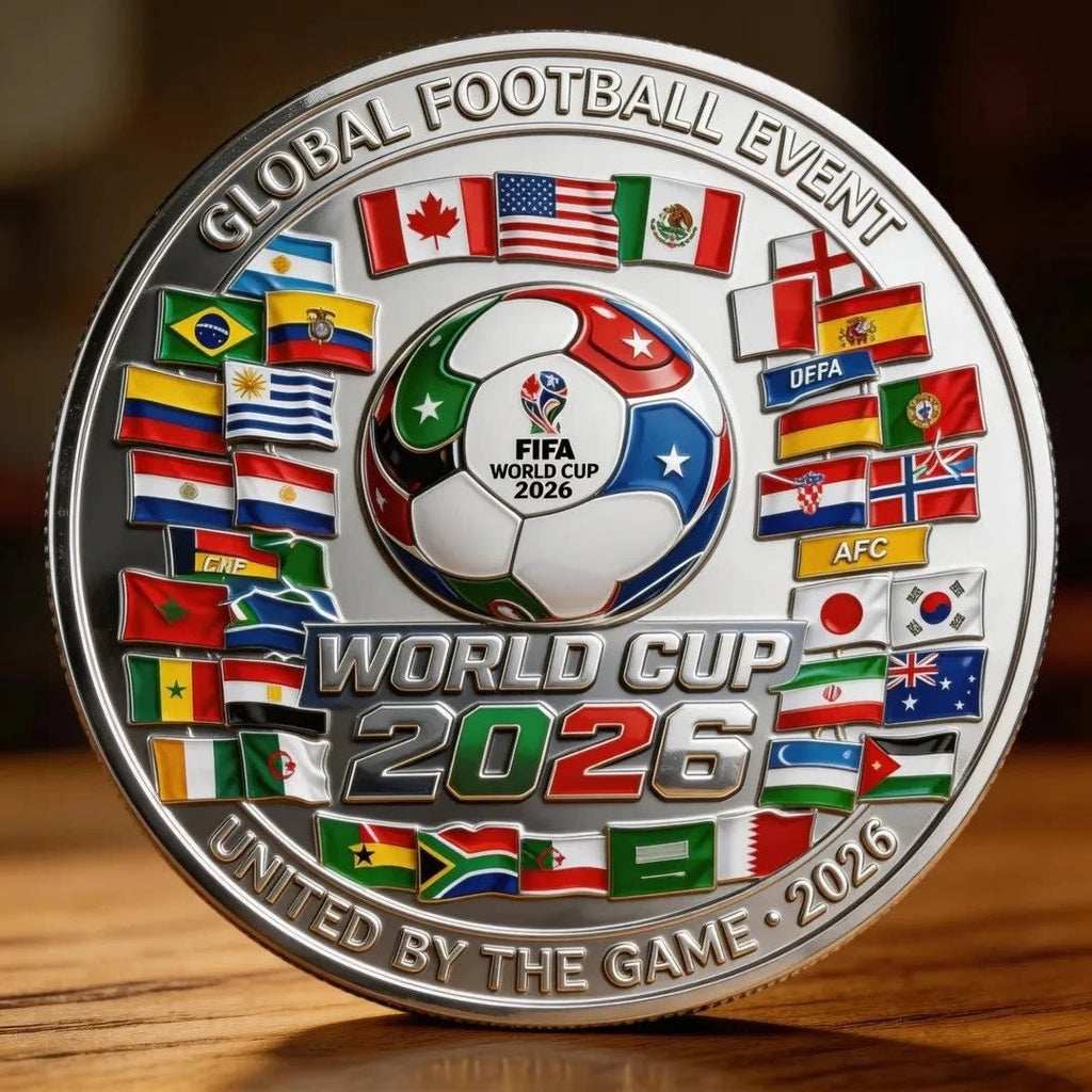 🏆 Flash Sale: 60% OFF ⚽ World Cup 2026 Commemorative Coin
