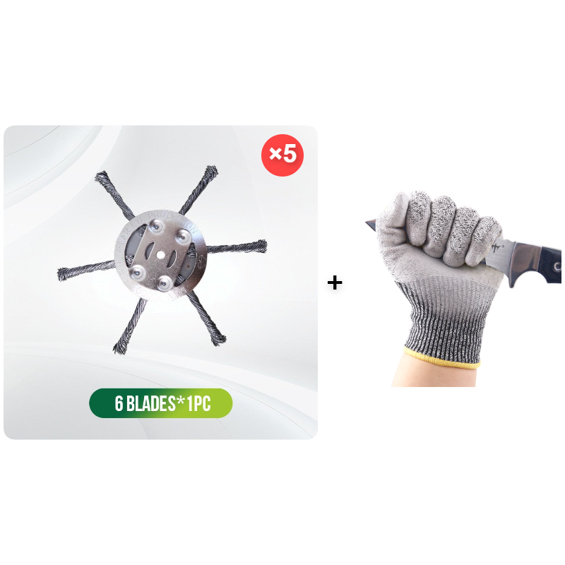 🔥LAST DAY PROMOTION - 50%OFF🌿Trimmer Replacement Head,Steel Wire Grass Cutting Head