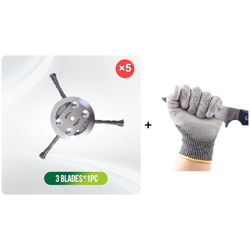🔥LAST DAY PROMOTION - 50%OFF🌿Trimmer Replacement Head,Steel Wire Grass Cutting Head