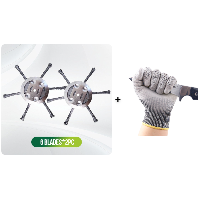 🔥LAST DAY PROMOTION - 50%OFF🌿Trimmer Replacement Head,Steel Wire Grass Cutting Head