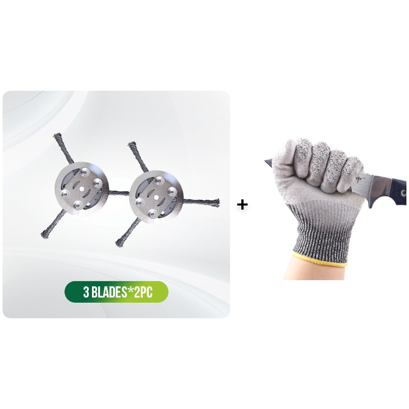 🔥LAST DAY PROMOTION - 50%OFF🌿Trimmer Replacement Head,Steel Wire Grass Cutting Head