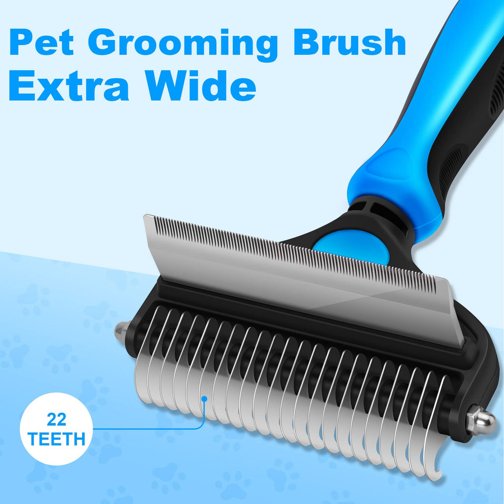 🐾  Last Day Special Price!  🏆 Professional Deshedding Tool For Dogs And Cats – Gentle On Skin, Efficient Grooming & Comfortable Grip Design ✂️