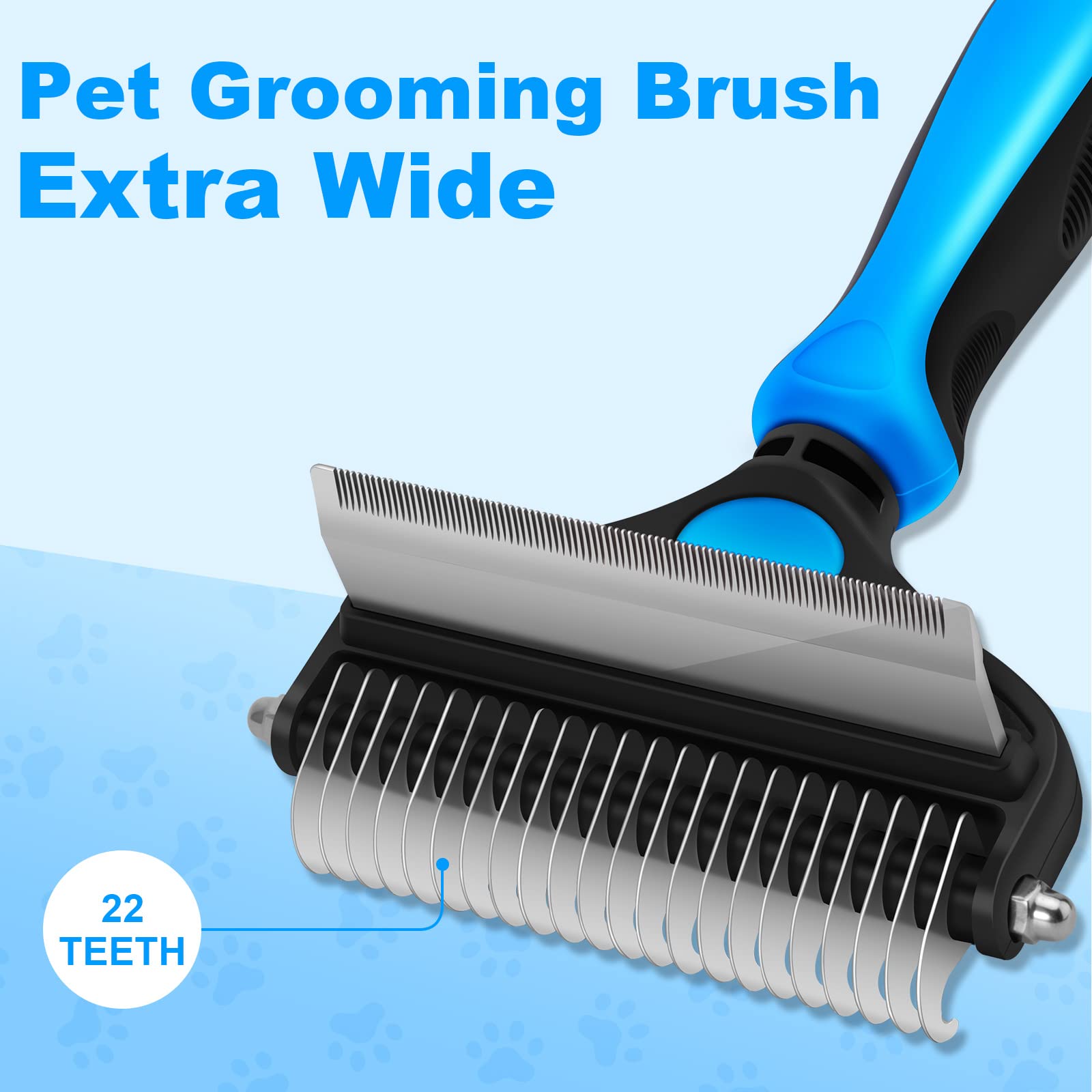 🐾  Last Day Special Price!  🏆 Professional Deshedding Tool For Dogs And Cats – Gentle On Skin, Efficient Grooming & Comfortable Grip Design ✂️