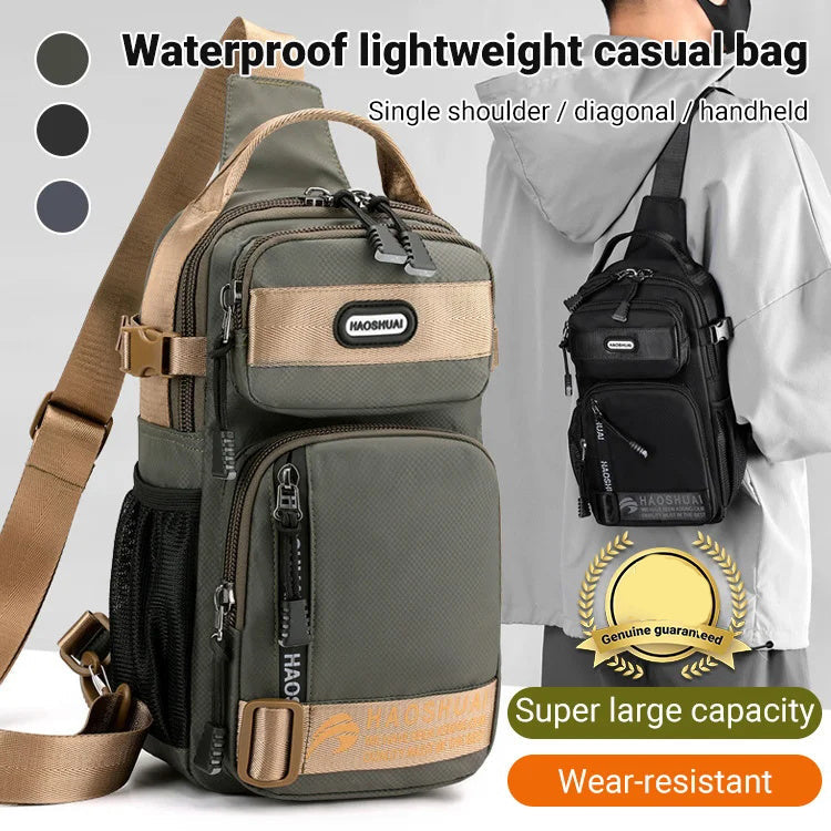 💼Hot Sale 50% OFF! 🔥 2026 Adjustable Oxford Cloth Casual Chest Bag – Stylish & Durable ✨