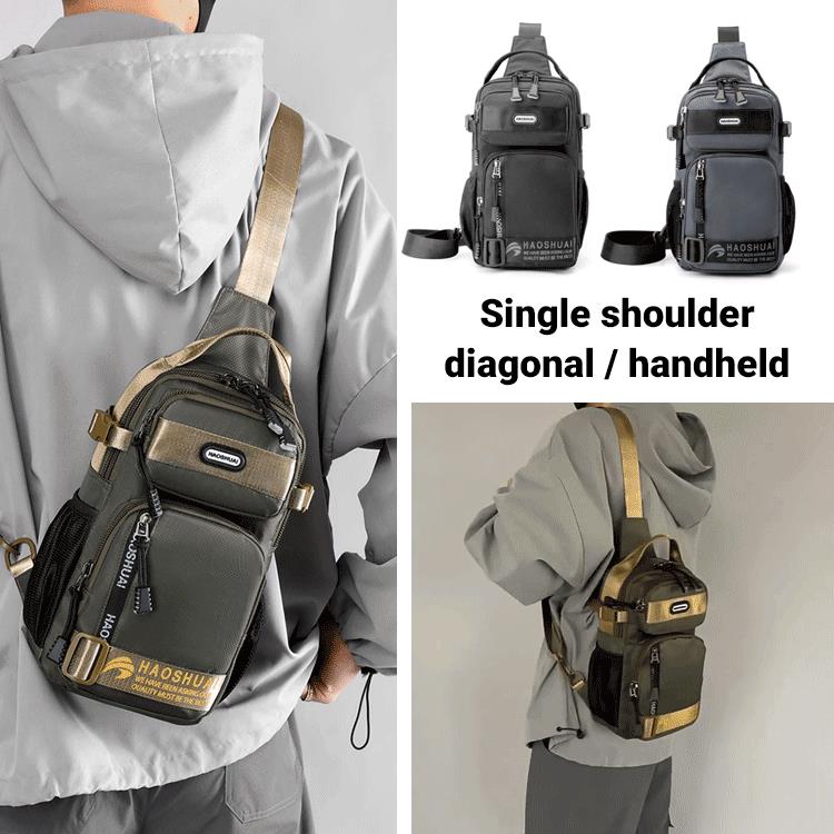 💼Hot Sale 50% OFF! 🔥 2026 Adjustable Oxford Cloth Casual Chest Bag – Stylish & Durable ✨
