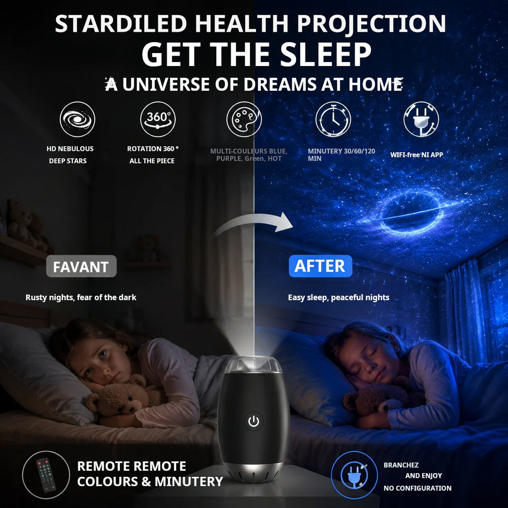 ✨ Plug-and-Play HD Star Projector🥳50,000+ Happy Users