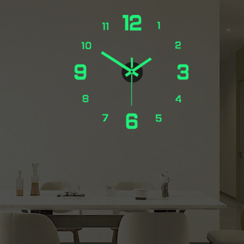🥳2026 HOT SALE🥳💞50K+ SOLD!💥⏰3D DIY Luminous Acrylic Wall Clock Set