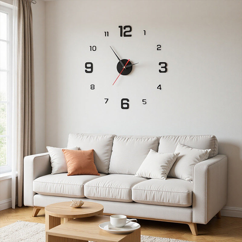🥳2026 HOT SALE🥳💞50K+ SOLD!💥⏰3D DIY Luminous Acrylic Wall Clock Set